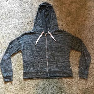 American Eagle Green Zip-up